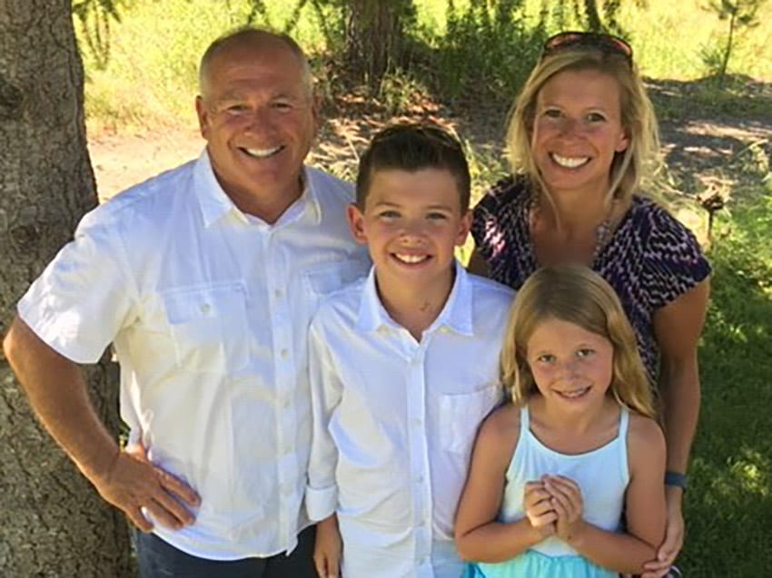 Peter Kenny and family